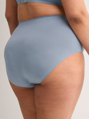 Blue Seamless Full Brief - tiVOGLIO