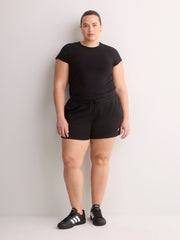 Essentials Feel Cozy Shorts with Small Logo - adidas