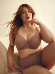 Second Skin Neutral Unlined Underwire Matte Bra - ti Voglio