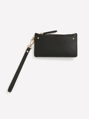 Faux Leather Wrist Wallet