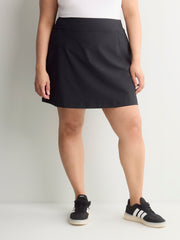 Black 4-Way Stretch Pull-On Skort - Active Zone
