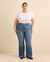 Classic-Fit Flare-Leg High-Rise Denim - d/C JEANS