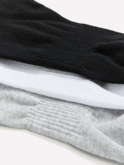 Ankle Socks with Extended Tab, 3-Pack - Active Zone