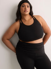 Responsible, Double Knit Fooler Crop Top - Active Zone