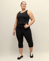 Responsible, Black Capri Legging - Active Zone