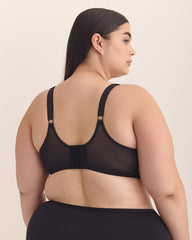 Unlined Underwire Mesh Bra - Déesse Collection