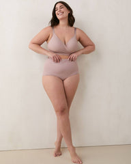 High Waist Brief With Silhouette Control - tiVOGLIO