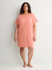Pink Snoopy Short-Sleeve Sleepshirt - ti Voglio