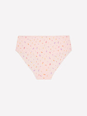 High-Cut Pink Ice-Cream-Print Cotton Brief - ti Voglio