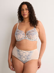 Unlined Underwire Magnetic Front-Closure Lace Bra - Déesse Collection