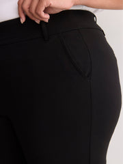 Black Slim-Leg Savvy II Pull-On Pant