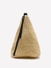 Straw Slingback Bag