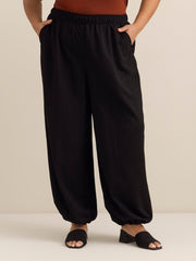 Knit Pull-On Balloon Pant