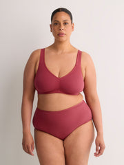 Ribbed Knit Full Brief - tiVOGLIO
