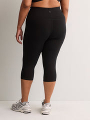 Black Capri Legging - Active Zone
