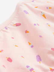 High-Cut Pink Ice-Cream-Print Cotton Brief - ti Voglio