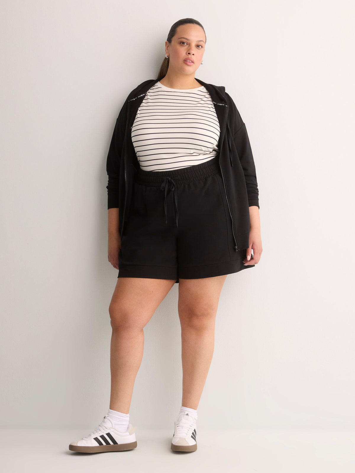 French Terry Pull-On Bermuda Short - Active Zone